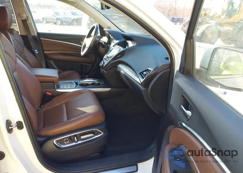 2019 Acura Mdx Sport Hybrid Technology Package z USA, uszkodzony, nr VIN 5J8YD7H56KL000975